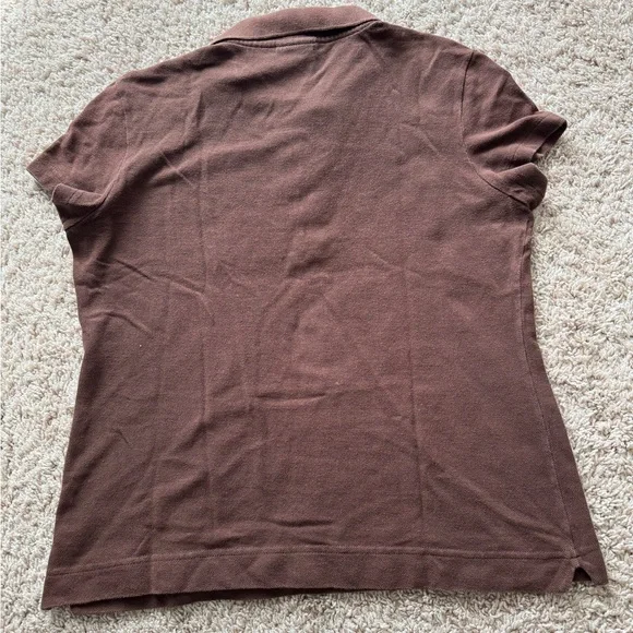 Lacoste Brown Polo Shirt
Short Sleeve Size 42 - Picture 5 of 8